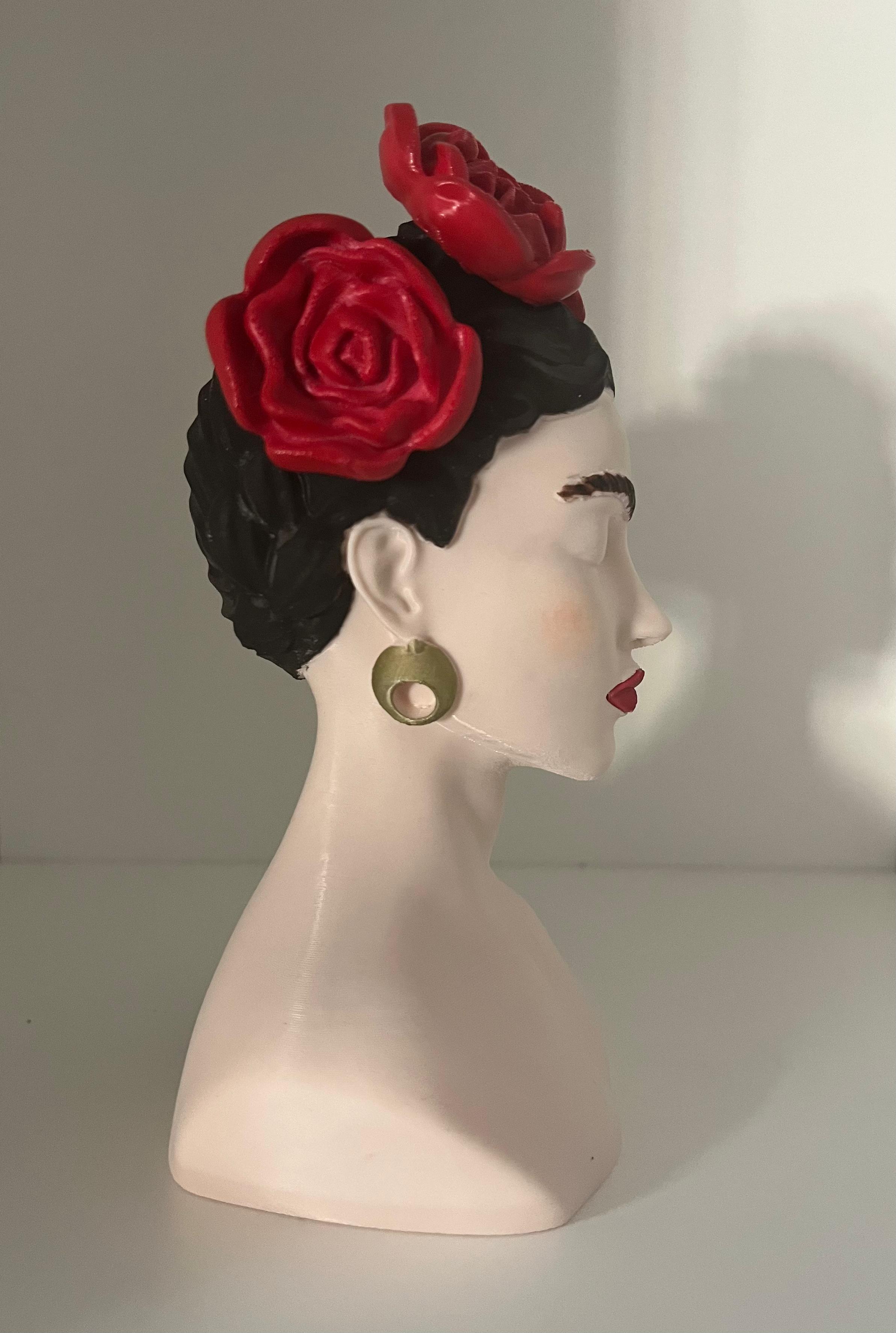 Busto Decorativo "Essenza Ribelle" – Ispirazione Frida Kahlo