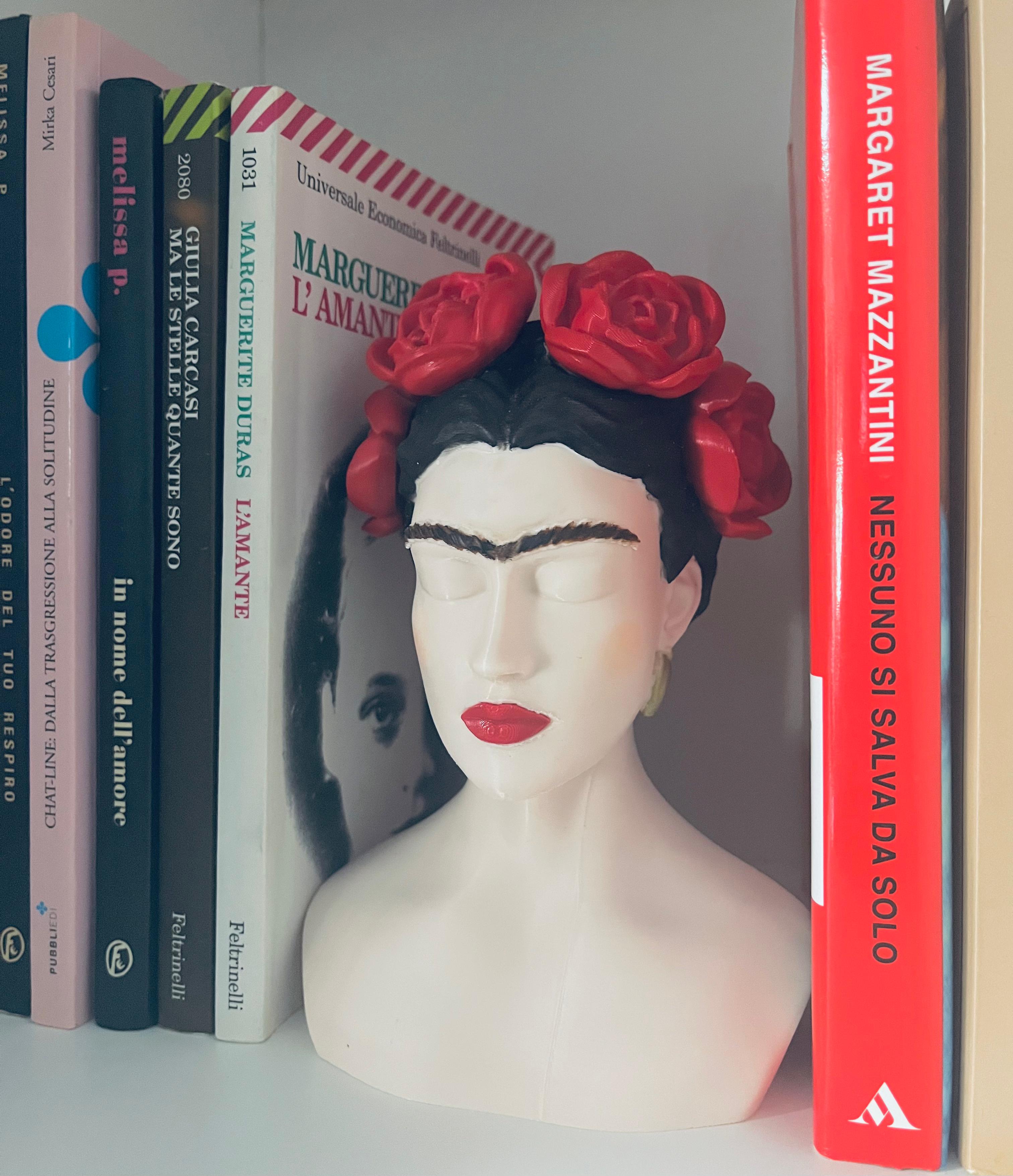 Busto Decorativo "Essenza Ribelle" – Ispirazione Frida Kahlo