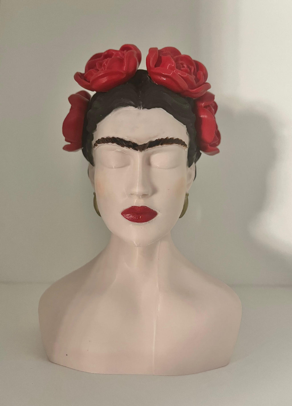 Busto Decorativo "Essenza Ribelle" – Ispirazione Frida Kahlo